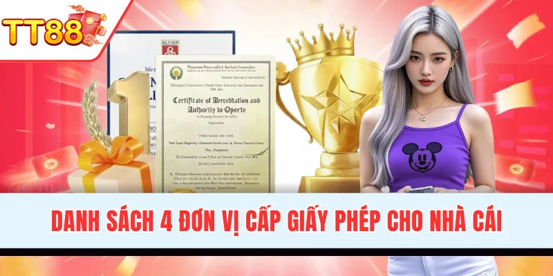 Danh sách 4 đơn vị cấp giấy phép cho thương hiệu